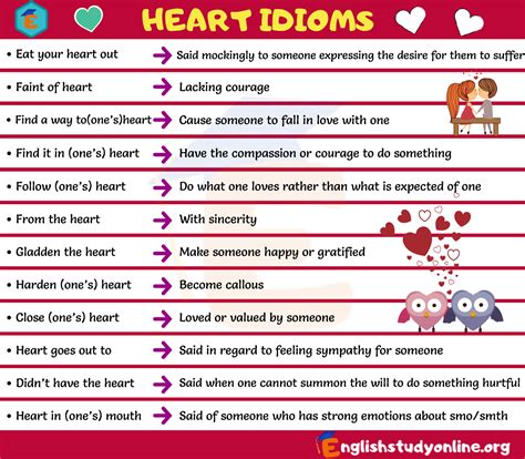 39 English Idioms About the Heart (That Will Make Your Heart .